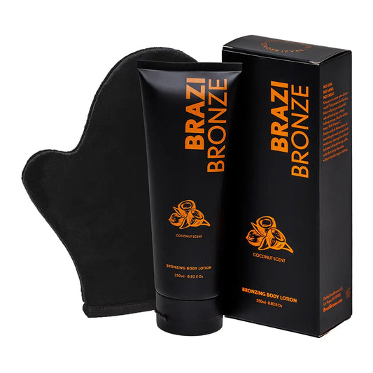 Vegan Self-Tan Moisturizing Lotion + Tanning Mitt